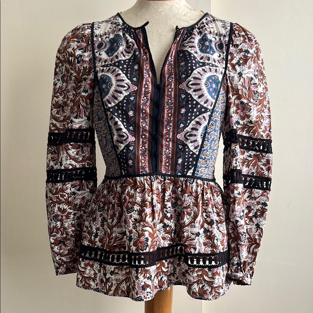 Sea New York Multicolor Floral Blouse